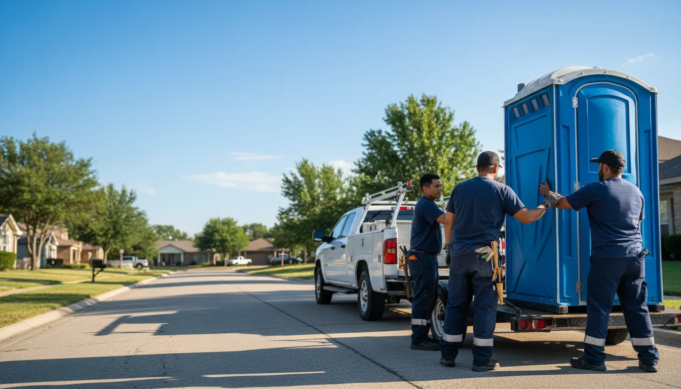 Portable Toilet Rental in Burlington, PA near me